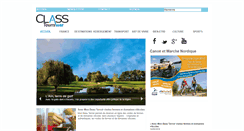 Desktop Screenshot of classtourisme.com